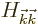 $H_{{\vec k}{\vec k}}$