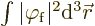 $\int\vert\varphi_{\rm {f}}\vert^2{\rm d}^3{\skew0\vec r}$