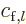 $c_{{\rm {f}},l}$